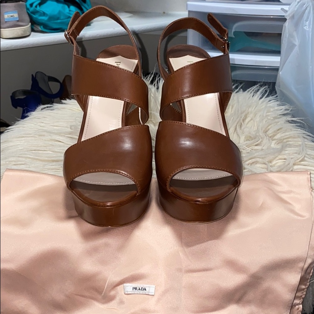 NWT Prada Wedges.